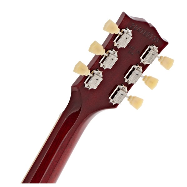Gibson Les Paul Standard 50s Figured Top, Heritage Cherry Sunburst #204760133 - back of headstock