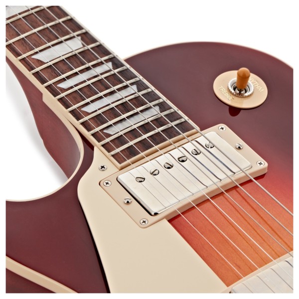Gibson Les Paul Standard 50s Left Handed, Heritage Cherry Sunburst #234250161 - upper frets