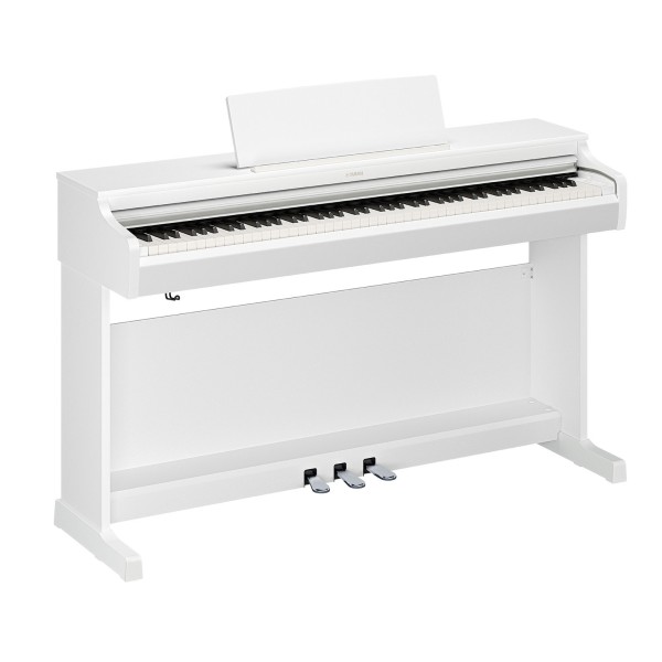 Yamaha YDP 166 Digital Piano, White 1