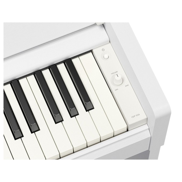 Yamaha YDP S36 Digital Piano, White 6