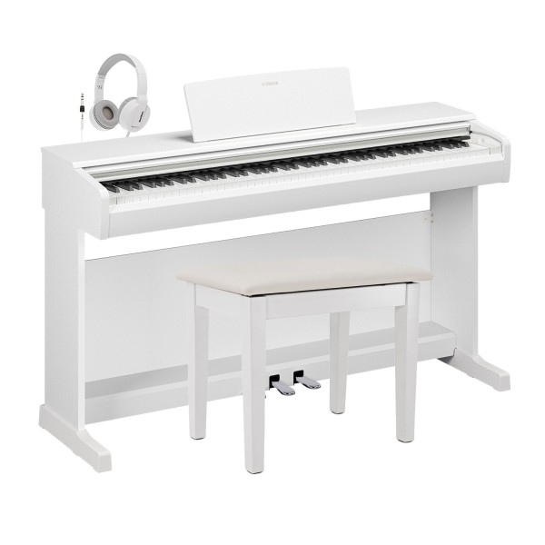 Yamaha YDP 146 Digital Piano Package, White 1