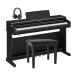Yamaha YDP 166 Digital Piano Package, Black 1
