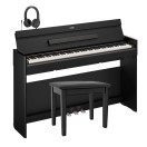 Yamaha YDP S56 Digital Piano Package, Black