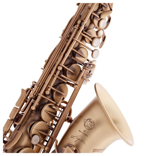 Selmer Paris Signature Alto Saxophone, Antiqued Lacquer 3