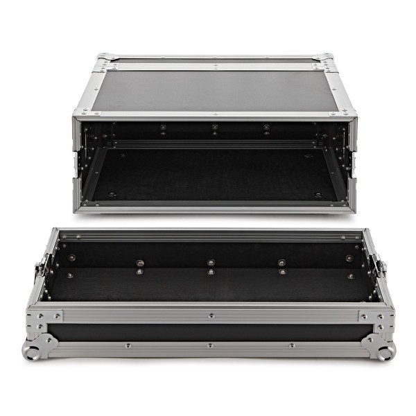 Trojan Pro 4U Heavy-Duty Shallow Rack Flight Case