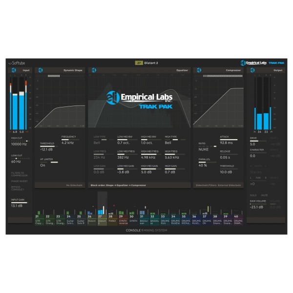 Softube Empirical Labs Trak Pak for Console 1