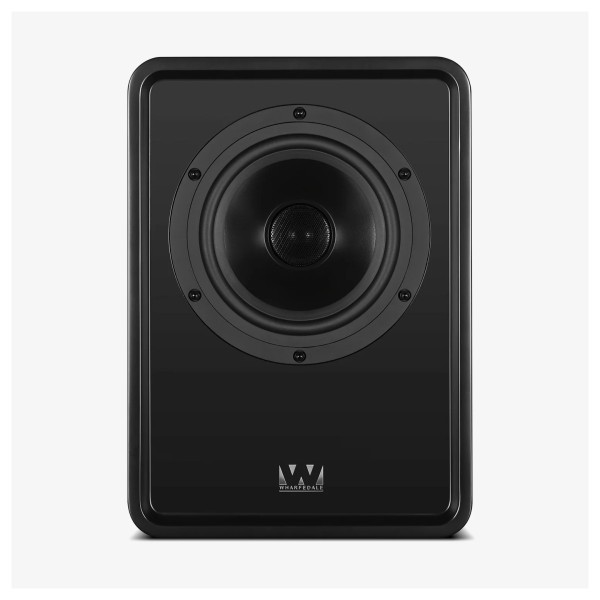 Wharfedale Denton 1S Passive Bookshelf Speaker, Black - front 