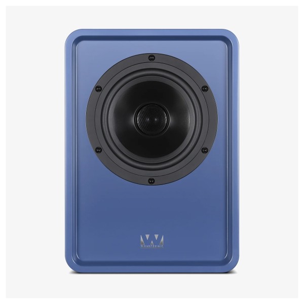 Wharfedale Denton 1S Passive Bookshelf Speaker, Blue - front 
