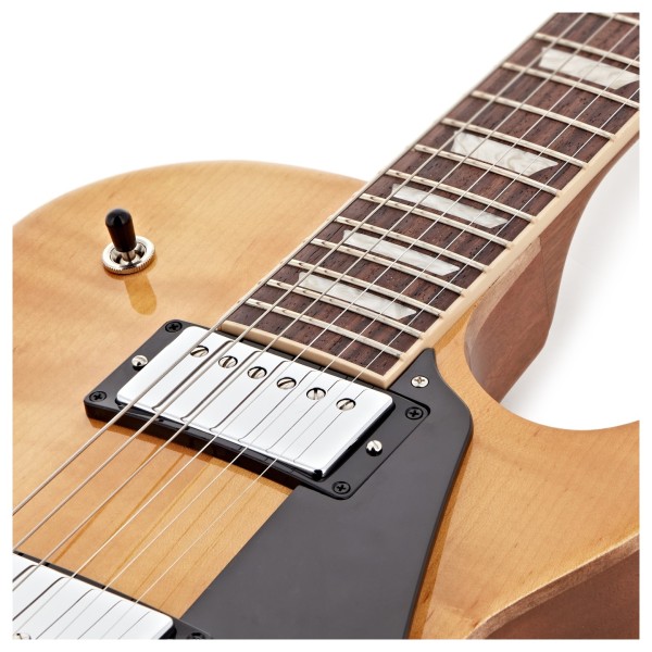 Gibson Les Paul Studio Figured, Antique Natural #204250063 - upper frets