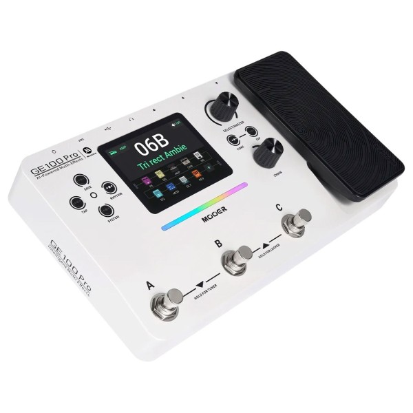 Mooer GE100 Pro Multi-FX Processor - left