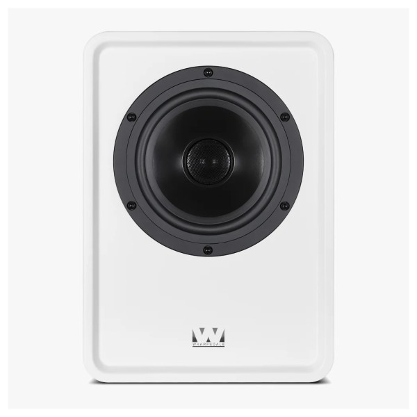 Wharfedale Denton 1S Passive Bookshelf Speaker, White - front 