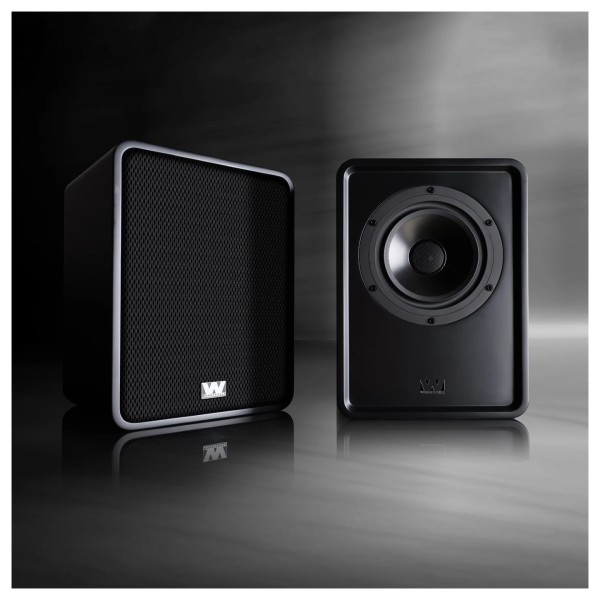 Wharfedale Denton 1S Passive Bookshelf Speaker, White - lifestyle 1 