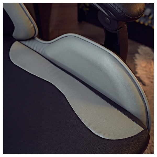 modul Reclining Studio Chair, Black and Grey