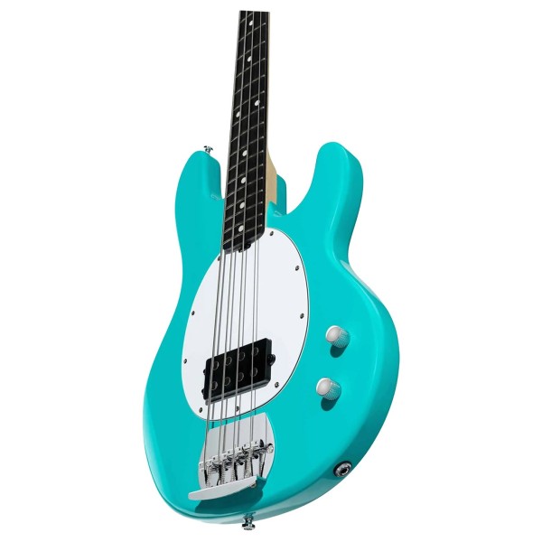 Sterling Stingray Ray2 Bass, Electric Blue - body