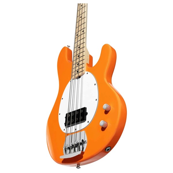 Sterling Stingray Ray2 Bass, Sunrise Orange - body