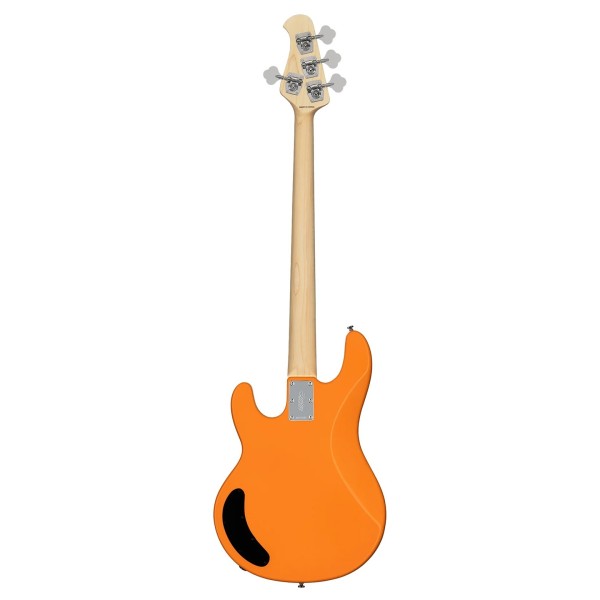 Sterling Stingray Ray2 Bass, Sunrise Orange - back