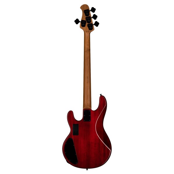 Sterling StingRay RAY34 Bass, Blood Orange Burst - back