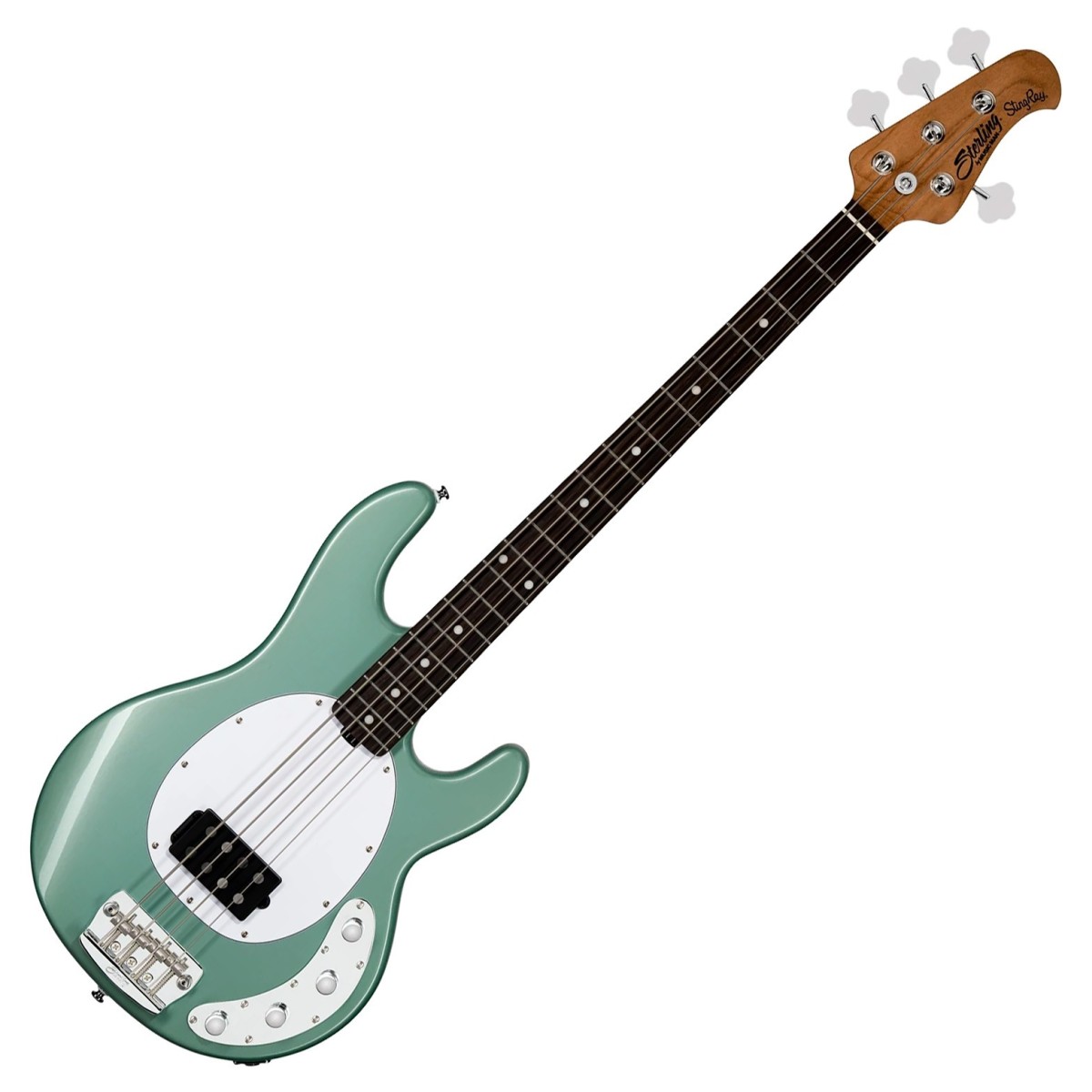 Sterling by Music Man Sterling StingRay RAY34 Bass Dorado Green