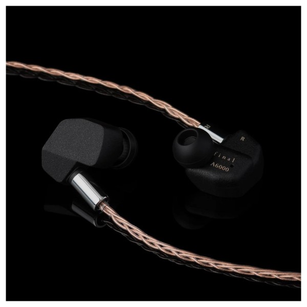 Final A6000 Single Driver IEM Earphones with Detachable Cable - Lifestyle 3