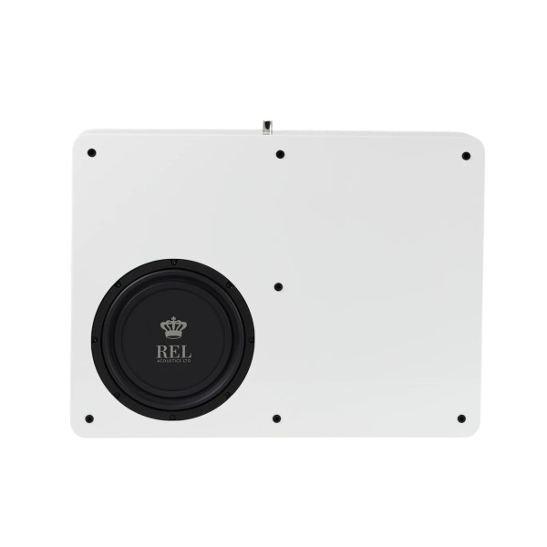 REL Planar PL-2 Subwoofer, Gloss White front 