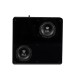 REL Planar PL-1 Subwoofer, Gloss Black- front 