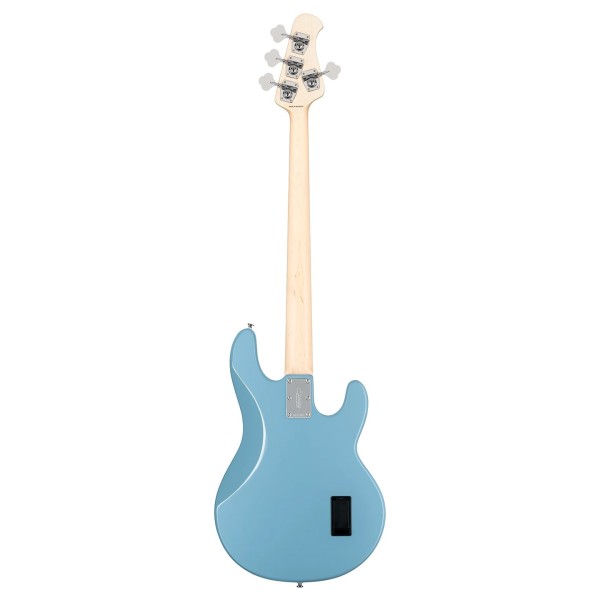 Sterling Stingray Ray4 Bass Left Handed, Chopper Blue - back