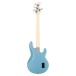 Sterling Stingray Ray4 Bass Left Handed, Chopper Blue - back