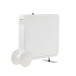 REL Planar PL-1 Subwoofer, Gloss White wheels 