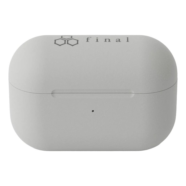 Final ZE300 Compact Wireless ANC Earbuds, Greige - Case