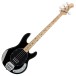 Sterling Stingray Ray4 Bass, czarny