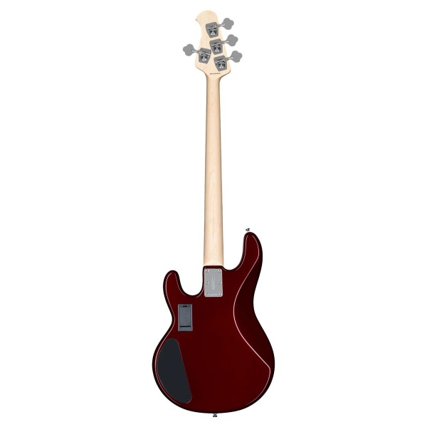 Sterling Stingray Ray4 HH Bass, Candy Apple Red - back