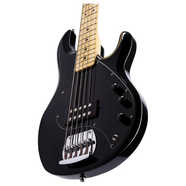 Sterling Stingray Ray5 Bass, Black - body