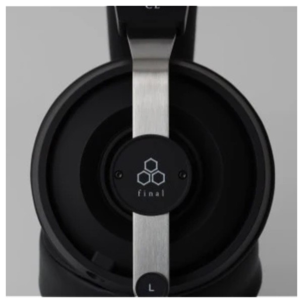 Final DX3000CL Closed Back Dynamic Headphones  - logo earcup