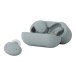 Final ZE300 Compact Wireless ANC Earbuds, Sky Gray - Open