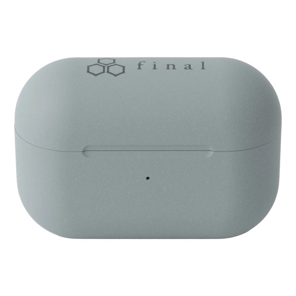 Final ZE300 Compact Wireless ANC Earbuds, Sky Gray - Case