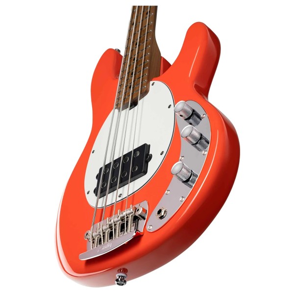 Sterling StingRay Short Scale Bass, Fiesta Red - body