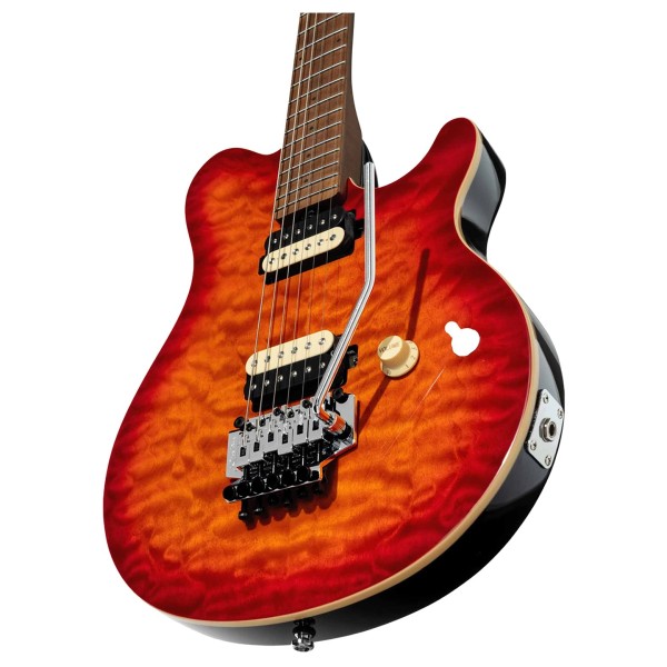 Sterling Axis AX50 Quilted Maple, Lava Burst - body