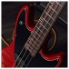 Hartwood Delta Bass Guitar, Orchard Red