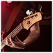 Hartwood Delta Bass Guitar, Orchard Red
