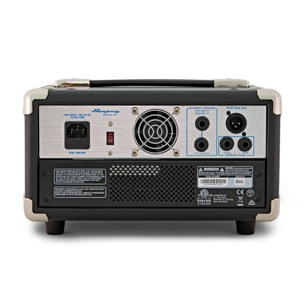 Ampeg Micro VR Bass Amp Head back