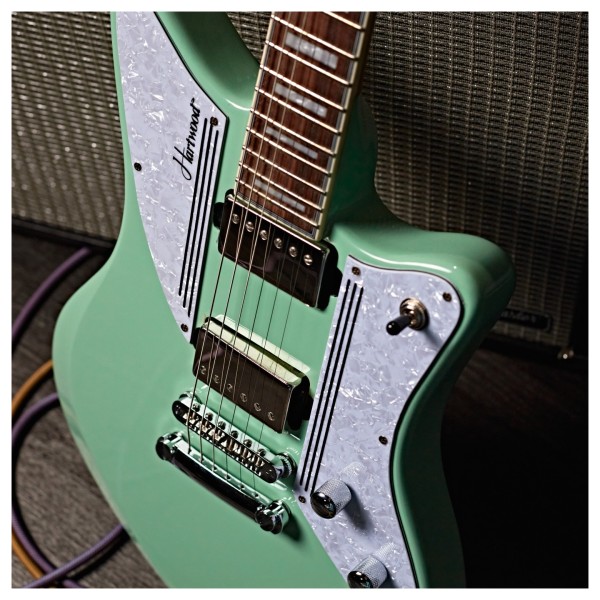 Hartwood Charger Electric Guitar, Peppermint