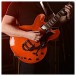 Hartwood Revival Vibrato Semi Acoustic Guitar, Burnt Orange