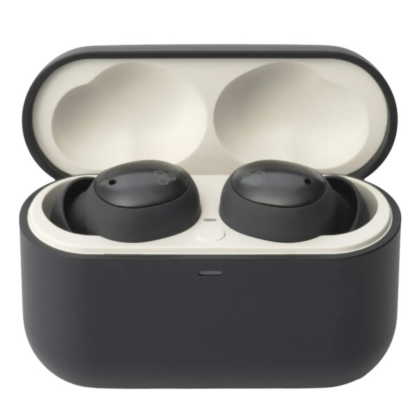 Final ZE500 True Wireless ASMR Earphones, Dark Grey - In Case
