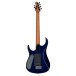 Sterling John Petrucci JP150D Quilted Maple, Cerulean Paradise - back
