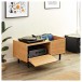 modul Turntable and Records Table, Light Oak