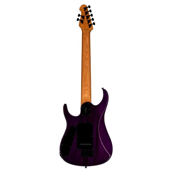 Sterling John Petrucci JP157D Flame Maple, Purple Nebula - back