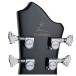 Hagstrom Pat Smear Signature, Black Gloss - signature on headstock