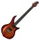 Sterling Majesty MAJ200X Spalted Maple, Blood Orange Burst