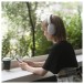 Final UX1000 On-Ear Wireless Headphones, Greige - lifestyle 3
