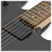 Sterling StingRay Guitar SR30, Stealth Black - upper frets